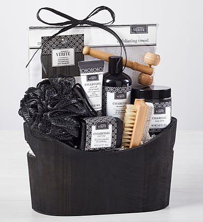 Soothing Charcoal Spa Basket